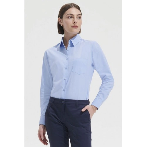 CAMISA MUJER POPELÍN MANGA LARGA SOL'S EXECUTIVE REF S16060