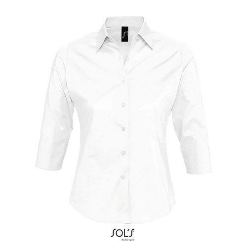 CAMISA STRETCH MUJER MANGA 3/4 SOL'S EFFECT REF S17010