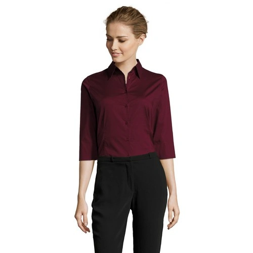 CAMISA STRETCH MUJER MANGA 3/4 SOL'S EFFECT REF S17010