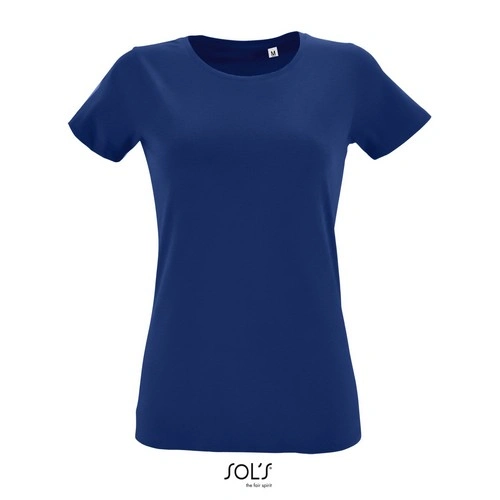 CAMISETA MANGA CORTA AJUSTADA DE MUJER CON CUELLO REDONDO SOL'S REGENT FIT WOMEN REF S02758