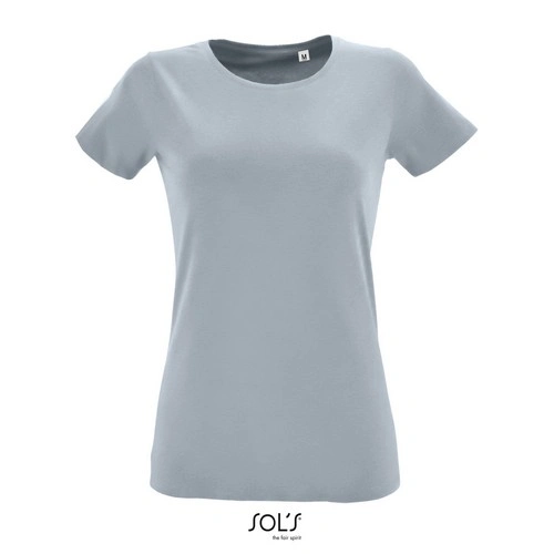 CAMISETA MANGA CORTA AJUSTADA DE MUJER CON CUELLO REDONDO SOL'S REGENT FIT WOMEN REF S02758