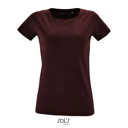 CAMISETA MANGA CORTA AJUSTADA DE MUJER CON CUELLO REDONDO SOL'S REGENT FIT WOMEN REF S02758