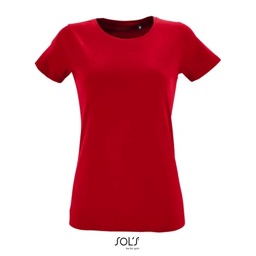 CAMISETA MANGA CORTA AJUSTADA DE MUJER CON CUELLO REDONDO SOL'S REGENT FIT WOMEN REF S02758