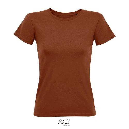 CAMISETA MANGA CORTA AJUSTADA DE MUJER CON CUELLO REDONDO SOL'S REGENT FIT WOMEN REF S02758