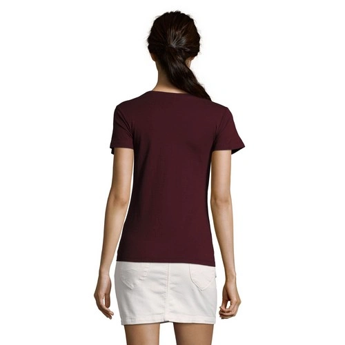 CAMISETA MANGA CORTA AJUSTADA DE MUJER CON CUELLO REDONDO SOL'S REGENT FIT WOMEN REF S02758