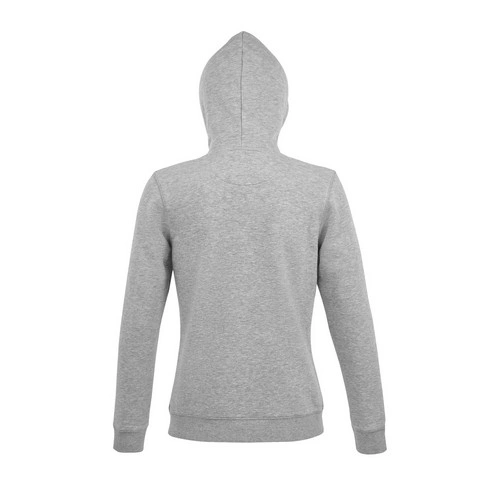 SUDADERA CON CREMALLERA Y CAPUCHA DE MUJER SOL'S SPIKE WOMEN REF S03106