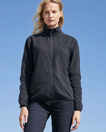 Chaqueta con cremallera de microfibra para mujer sol's factor women ref s03824